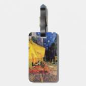 カフェテラスアットナイトバイビンセントバンゴッホ ラゲッジタグ (裏面縦)