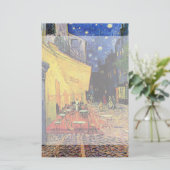 カフェテラスアットナイトバイビンセントバンゴッホ 便箋 (スタンド正面)
