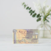 カフェテラスアットナイトバイビンセントバンゴッホ 名刺 (スタンド正面)