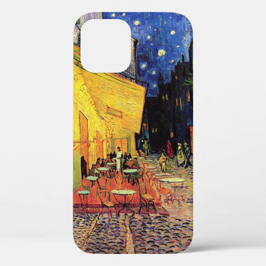 カフェテラスアットナイトバイビンセントバンゴッホ Case-Mate iPhoneケース (裏面)