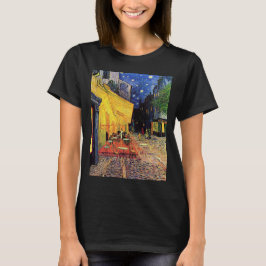 カフェテラスアットナイトバイビンセントバンゴッホ Tシャツ