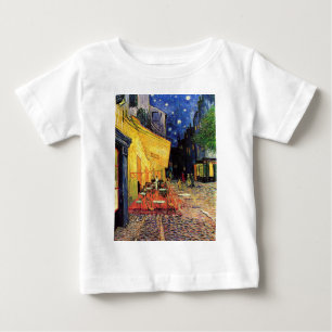 カフェテラスアットナイトバイヴィンセントヴァンゴッホ ベビーTシャツ