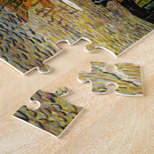 カフェテラスアットナイトバンゴッホアール絵画ズ ジグソーパズル (側面)