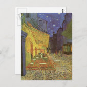 カフェ'テラスアットナイトバンゴッホコーヒーハウスギフト ポストカード (正面/裏面)
