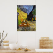 カフェテラスアットナイトバンゴッホポスター ポスター (キッチン)