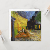 カフェテラスアットナイトバンゴッホ カード (正面/裏面インサイチュ)