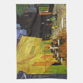 カフェテラスアットナイトバンゴッホ キッチンタオル (縦)