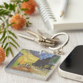 カフェテラスアットナイトバンゴッホ キーホルダー (正面右)