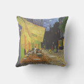 カフェテラスアットナイトバンゴッホ クッション (裏面)