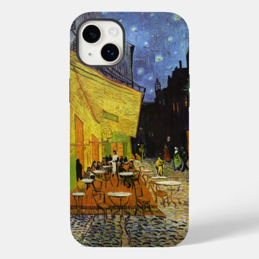 カフェテラスアットナイトバンゴッホ Case-Mate iPhoneケース (裏面)