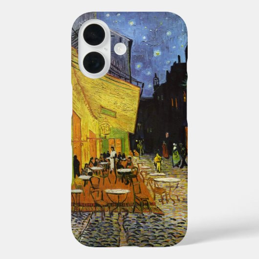カフェテラスアットナイトバンゴッホ Case-Mate iPhoneケース (裏面)