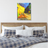 カフェテラスアットナイト キャンバスプリント (インサイチュ (寝室))