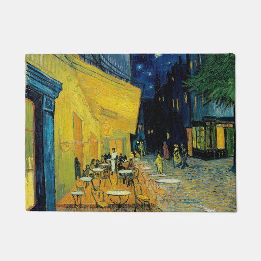 カフェテラスアットナイト ドアマット (正面)
