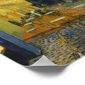 カフェテラスアットナイト |ビンセント・ヴァン・ゴッホ ポスター (角)