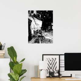 カフェテラスアットナイト ポスター