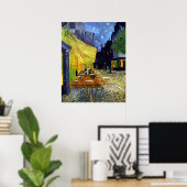 カフェテラスアットナイト ポスター (ホームオフィス)