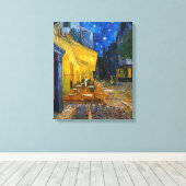 カフェテラスアットナイト | Vanゴッホ | キャンバスプリント (インサイチュ (ウッドフロア))