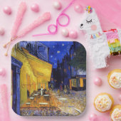 カフェテラスナイトビンセントバンゴッホ ペーパープレート (パーティー)