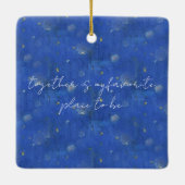 カフェテラスバイビンセントヴァンゴッホ セラミックオーナメント (裏面)