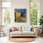 カフェテラスバイビンセントヴァンゴッホ ポスター