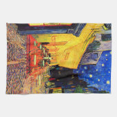 カフェテラスプレイスデュフォーラムヴァンゴッホファインアート キッチンタオル (横)