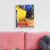カフェテラスプレイスデュフォーラムヴァンゴッホファインアート キャンバスプリント (インサイチュ (リビング))
