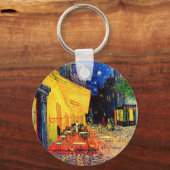 カフェテラスプレイスデュフォーラムヴァンゴッホファインアート キーホルダー (正面)
