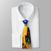 カフェテラスプレイスデュフォーラムヴァンゴッホファインアート ネクタイ (タイ)