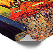 カフェテラスプレイスデュフォーラムヴァンゴッホファインアート ポスター (角)