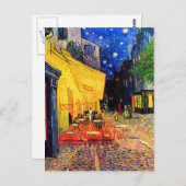 カフェテラスプレイスデュフォーラムヴァンゴッホファインアート ポストカード (正面/裏面)
