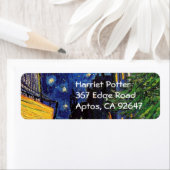 カフェテラスプレイスデュフォーラムヴァンゴッホファインアート ラベル (インサイチュ)