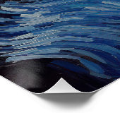 カフェテラス縁どアットナイト- Collie Dog 001 - Qi ポスター (コーナー)