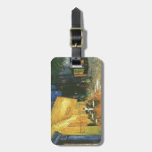 カフェテラス – ビンセントバンゴッホ ラゲッジタグ (正面縦)