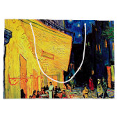 カフェテラスatナイトビンセント・ヴァン・ゴッホ ラージペーパーバッグ (裏面)