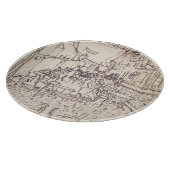 カフェテラスat Night、ファインアートスケッチ、ヴァンゴッホ カッティングボード (角)