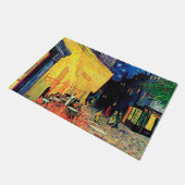 カフェテラスat Night, Vincent van ゴッホ, 1888 ドアマット (アングル)