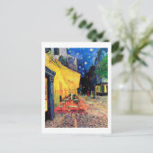 カフェテラスat Night, Vincent van ゴッホ, 1888 ポストカード (スタンド正面)