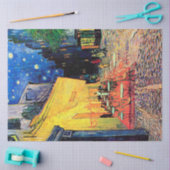 カフェテラスat Night, Vincent van ゴッホ, 1888 薄葉紙 (クラフト)