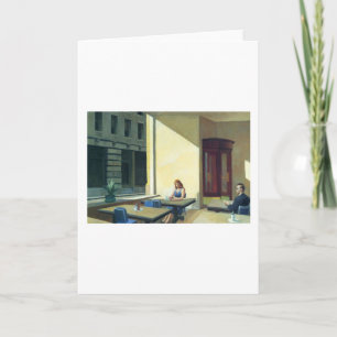 カフェテリアのサンライト – エドワードホッパー カード