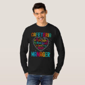 カフェテリアマネージャー感謝週間 新学期 Tシャツ (正面フル)