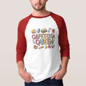 カフェテリア女王 Tシャツ (正面)