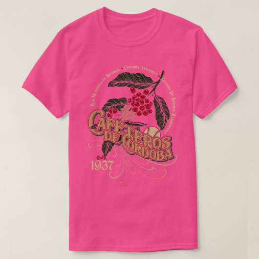 カフェテロス・デ・コルドバ Tシャツ (デザイン正面)