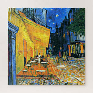 カフェテ素晴らしラスア絵画ートズバイビンセントヴァンゴッホ ジグソーパズル