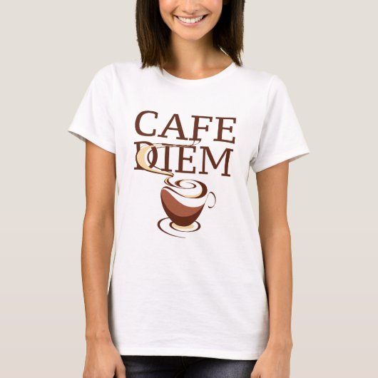 カフェディエム Tシャツ (正面)