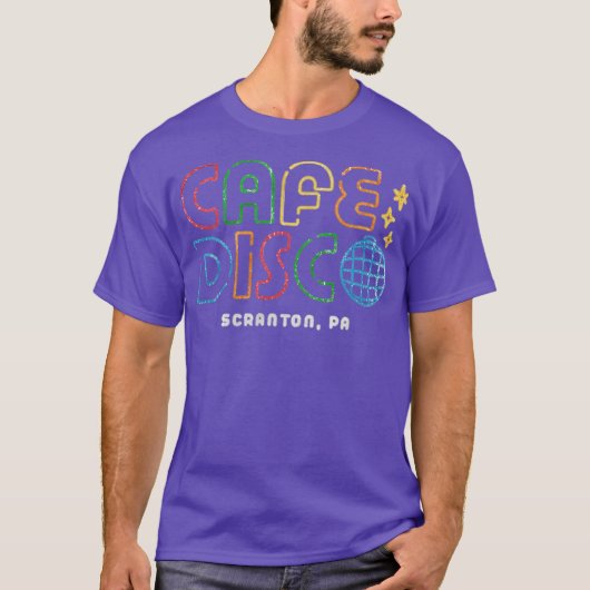 カフェディスコ Tシャツ (正面)