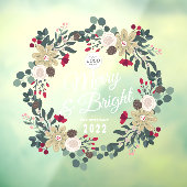 カフェデカールメリー、明るさ  ウィンドウサイン (シート3)