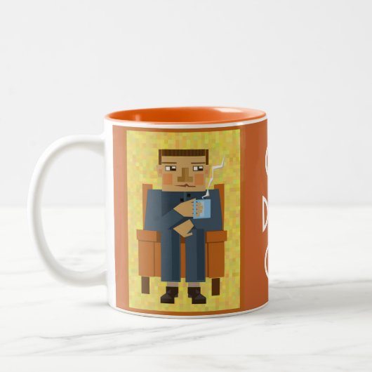 カフェデッラカーサ ツートーンマグカップ (左)