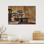 カフェデパリプリント ポスター (キッチン)