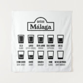 カフェデマラガ タペストリー (正面)