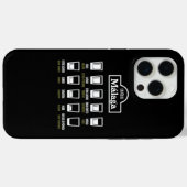 カフェデマラガ Case-Mate iPhoneケース (裏面 (横))